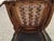 Pink Vintage French Provincial Style Caned Club Armchair Chair Heavy Wear For Sale - Image 8 of 9