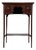 Antique English Edwardian Inlaid Mahogany Side Table, 1900s For Sale