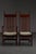 Haagse School High Back Dining Chair Set by H. Wouda for H. Pander & Zn., 1920s, Set of 6 For Sale - Image 4 of 15