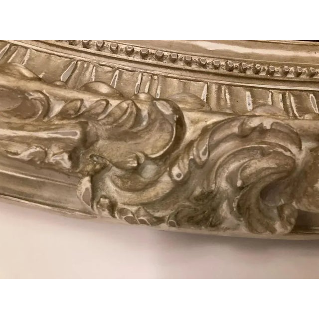 Rococo Modern French Rococo Wall Mirror For Sale - Image 3 of 7