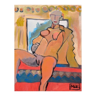 Nude With Jacket Resting For Sale