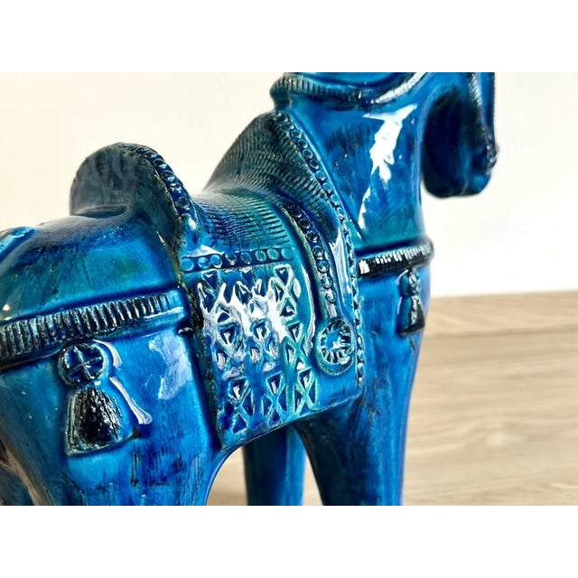 Mid-Century Ceramic Horse by Aldo Londi for Bitossi, Italy, 1950s-1960s For Sale - Image 9 of 13