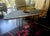 Wood Industrial Coffee Table W/Hairpin Legs For Sale - Image 7 of 12