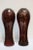 Murano Mid-Century Ruby and Avventurina Murano Glass Vases - a Pair For Sale - Image 4 of 8