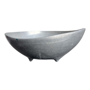 1970s Bruce Fox Design Silver Metal Footed Bowl