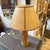 Tan A 1970 Mid-Century Modern Gilt Metal and Bamboo Italian Table Lamp For Sale - Image 8 of 14