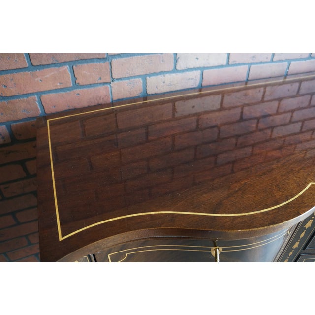 Stickley Federal Inlayed Mahogany Sideboard For Sale - Image 6 of 9