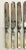 Antique English Mother of Pearl Knives Circa 1890's - Set of 6 For Sale In West Palm - Image 6 of 8