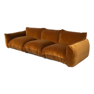 Mid-Century Modern Three-Seater Marenco Sofa by Mario Marenco, 1960 For Sale