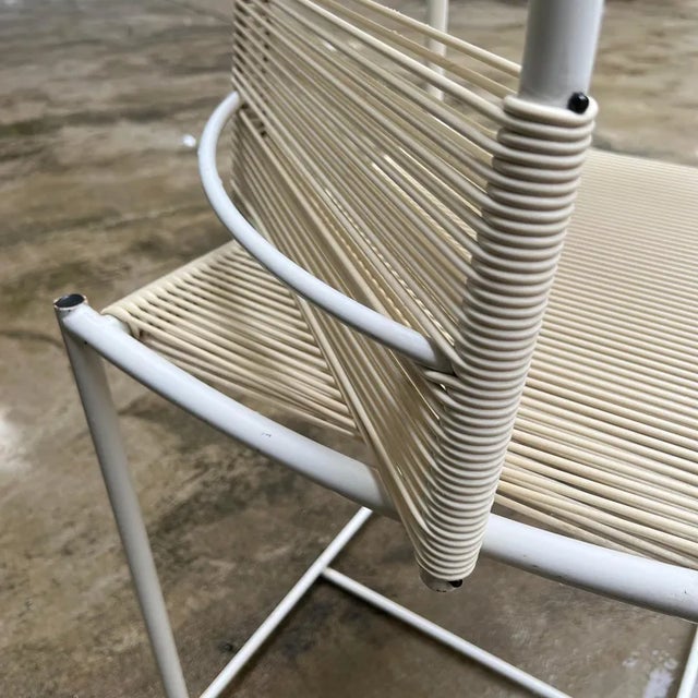 Set of Spaghetti Chairs attributed to Giandomenico Belotti for Alias, Italy, 1970s For Sale - Image 10 of 13