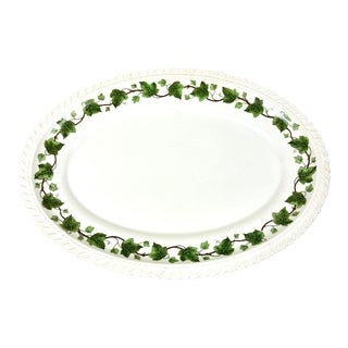 Vintage Ivy Platter For Sale