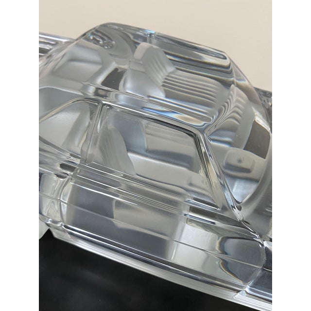 Vintage Daum France Crystal Mercedes Sl 500 Car Figurine For Sale - Image 9 of 18