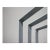 Scott Woodard "Silent but Deadly" Gray Toned Abstract Surrealist Architectural Painting, 2018 For Sale