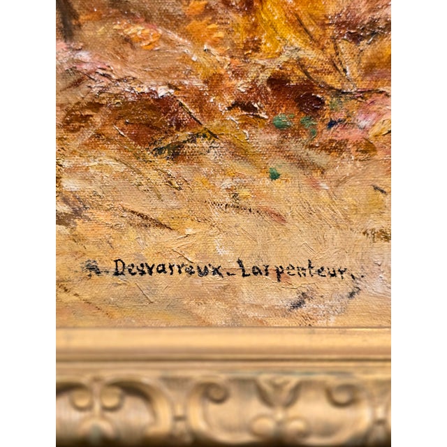 Brown Raymond Desvarreux-Larpenteur -Napoleon on Horseback Accompanied by His Officers-Oil Painting For Sale - Image 8 of 11