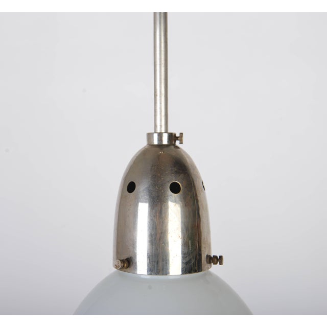 Bauhaus Bauhaus Ceiling Light by Miloslav Prokop for Inwald, 1930s For Sale - Image 3 of 6