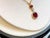 6 Carat Oval Shape Garnet and 0.6 Carat Diamond Necklace in 14 Karat Yellow Gold For Sale - Image 16 of 18