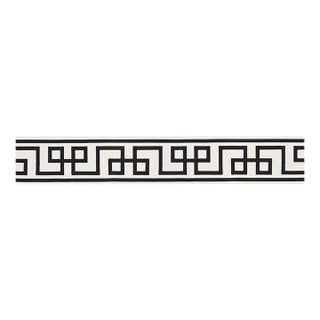 Sample - Schumacher X Mary Mcdonald Octavius Tape in Black on Ivory For Sale