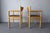 1980s Pair of Post Modern Arm Chairs by Vignelli For Sale - Image 5 of 10