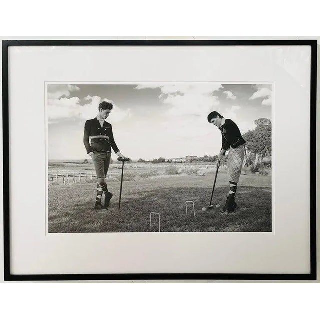 Limited edition 1/20 archival pigment print by Luciana Pampalone ( American, 1963). The art work is entitled " Games...