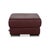 Blues Leather Stool in Red Wine and Red Bordeaux Chrome from Ewald Schillig For Sale - Image 11 of 12