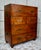 1940s Vintage Campaign Teak Secretaire, 1940s For Sale - Image 5 of 10