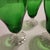 Glass 1950s Forest Green "Boopie/Burple" Goblets Glasses Anchor Hocking - Set of 6 For Sale - Image 7 of 7