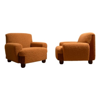 Italian Lounge Chairs, 1970s, Set of 2 For Sale