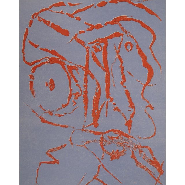 Pierre Alechinsky, Notes, 1960, Original Lithograph For Sale - Image 4 of 6