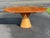 1980s Vintage Italian Modern Dining Table on Rattan Base With Leaf by Pierantonio Bonacina For Sale - Image 9 of 12