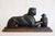 Vintage Carved Wooden Inkwell with Horus Sphinx, 1930s For Sale - Image 11 of 11