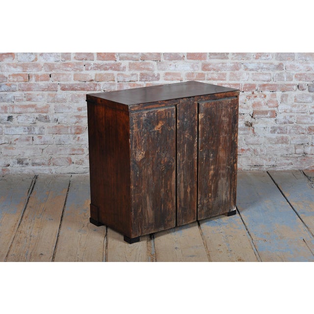 Biedermeier Credenza in Spruce and Walnut Veneer, Czech, 1830s For Sale - Image 11 of 12