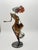 Yves Lohé (born 1947), "Morgan Sac", gilded bronze sculpture, signed "Lohe" on the base. This striking work depicts a...