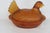 Indiana Glass Amber Hen on Nest Covered Candy Dish With Beaded Rim 4921b For Sale - Image 10 of 15