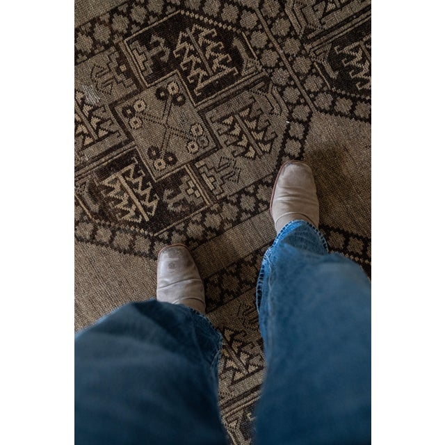 1920s Antique Ensari Area Rug For Sale - Image 5 of 12
