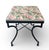 Traditional Tropical Flamingo Tile-Top Side Table With Wrought Iron Base For Sale - Image 3 of 7