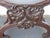 Late 1800s Gothic Heavy Hand Carved Throne His and Hers Curule Chairs 6570d For Sale - Image 14 of 18