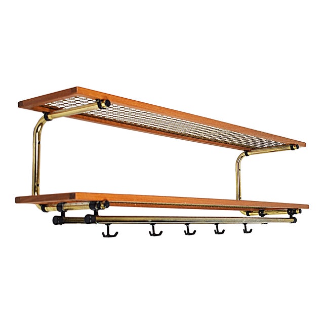 Scandinavian Hatthylla Wall Hanger, 1970s For Sale