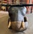 Wood Carved Wooden Elephant Mid Century Table With Glass Top For Sale - Image 7 of 8