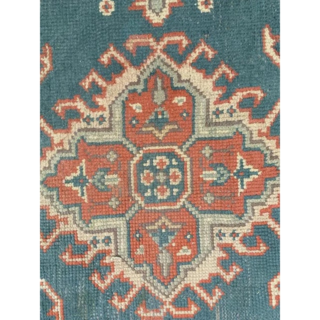 Antique European Oushak Hand Knotted Rug, 1890s For Sale - Image 4 of 10