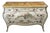Venetian, Chinoiserie Bombé Commode, Beige Painted, Faux Marble, Italy, 1920s For Sale