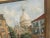 French Vintage Paris Handmade Oil Painting For Sale - Image 3 of 12