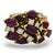 Modern Cherny 3.10 Carat Ruby Diamond 18k Yellow Gold Cocktail Ring, Size 4.75 For Sale - Image 3 of 8