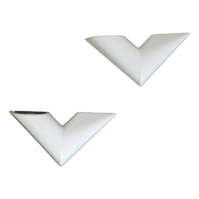 Polycarbonate Wall Lamps by Francesconi, 1980s, Set of 2 For Sale