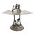 Victorian Silverplate Card Receiver Owls Derby Circa 1882 For Sale