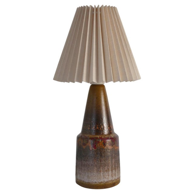 Modern Brutalist Ceramic Table Lamp from Tilgmans, Sweden, 1960s For Sale - Image 14 of 14