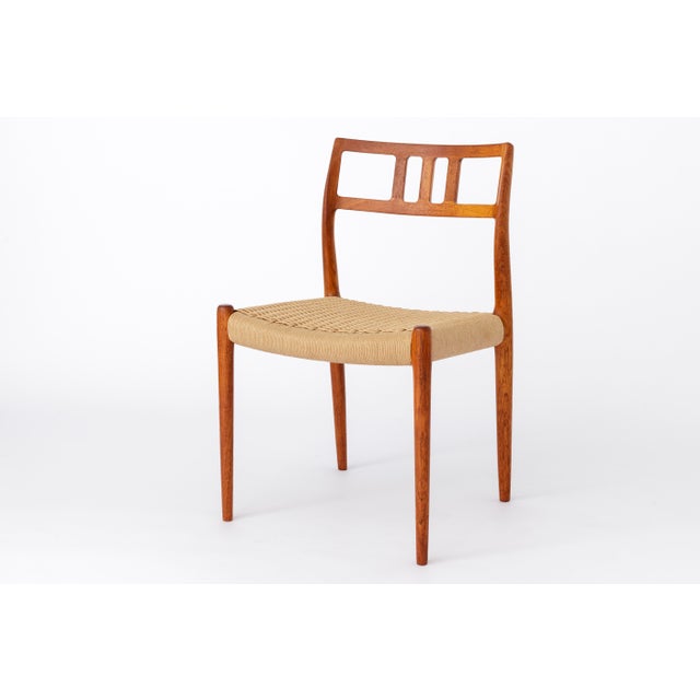 1970s Danish Teak Model 79 Dining Chairs by Niels Otto Møller for J.L. Møllers, 1976s, Set of 6 For Sale - Image 5 of 10
