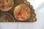 Mid 20th Century Vintage Gold Plated Wall Art Hand Fan Victorian Porcelain Cameos For Sale - Image 5 of 8