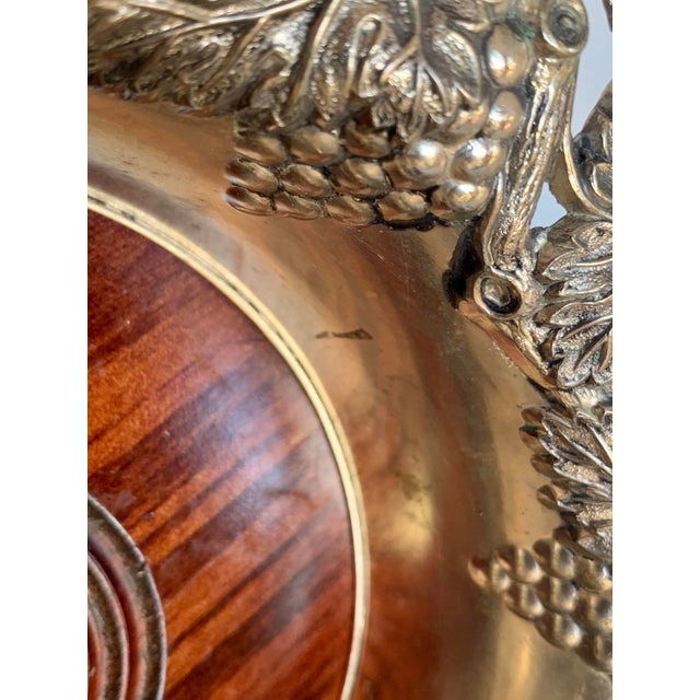 Vintage Late 20th Century Silver Plate Towle Champagne/Wine Bottle Coaster For Sale - Image 12 of 13