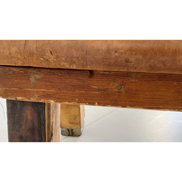 Vintage Gymnastic Bench, 1940s For Sale - Image 4 of 9