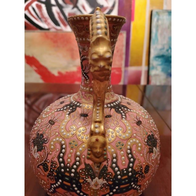 Copeland Antique Jeweled English Porcelain Copeland For Sale - Image 4 of 5